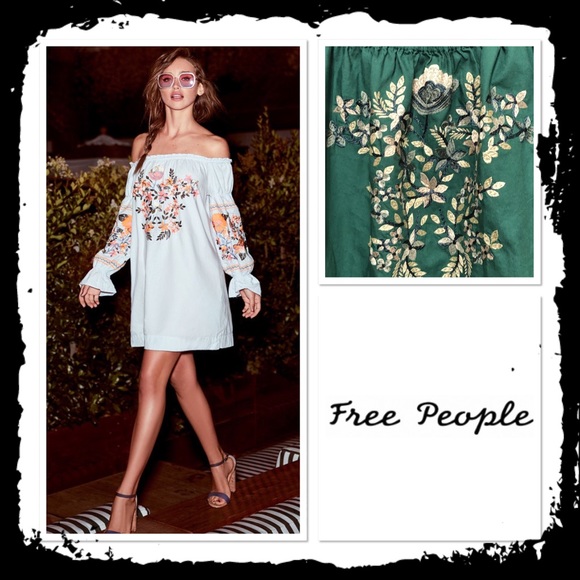 Free People Dresses & Skirts - Free People Fleur De Jour Mini RARE Color